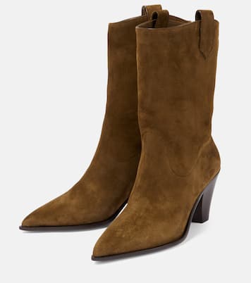 Boogie suede cowboy boots | Aquazzura