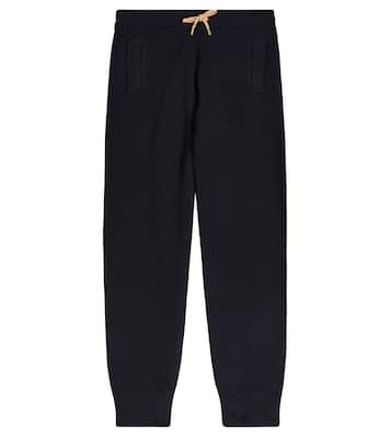 Pantalones deportivos de algodón y lana | Chloé Kids
