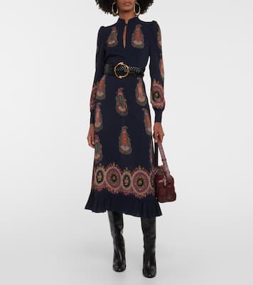 Midikleid aus Crêpe | Etro