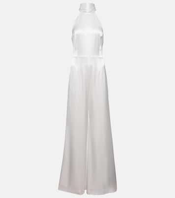 Combi-pantalon de mariée Sienna en satin | Galvan
