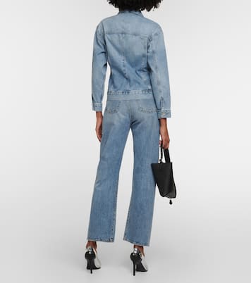 x EmRata – Veste Bell en jean | AG Jeans