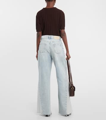 Zoey high-rise wide-leg jeans | 7 For All Mankind