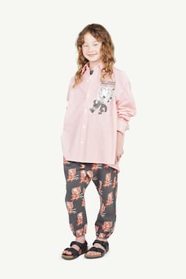 Camisa Wolf de algodón estampada | The Animals Observatory