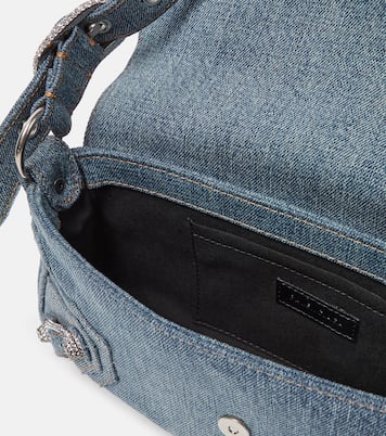 Schultertasche Le Cagole aus Denim | Balenciaga