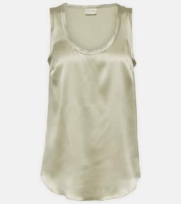 Tank top de mezcla de seda | Brunello Cucinelli