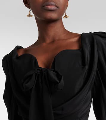 Tie-detail silk top | Vivienne Westwood