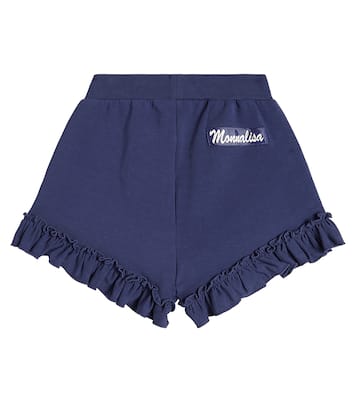 Shorts de forro polar de mezcla de algodón | Monnalisa
