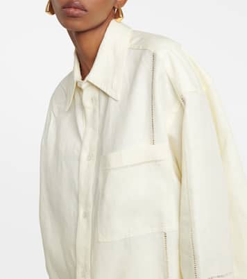 Oversize-Hemd aus Leinen | Bottega Veneta