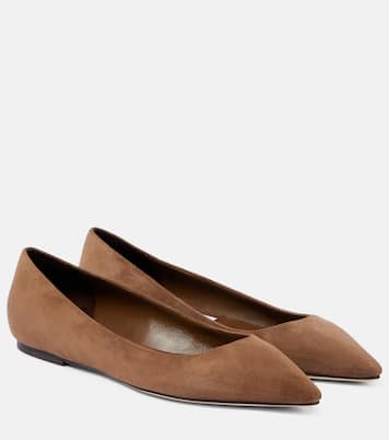 Romy suede ballet flats | Jimmy Choo