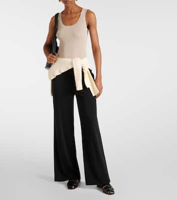 Leisure Siro ribbed-knit tank top | Max Mara