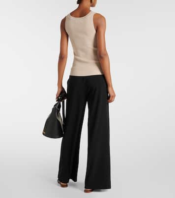 Leisure Siro ribbed-knit tank top | Max Mara