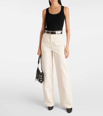 Leisure Siro ribbed-knit tank top | Max Mara