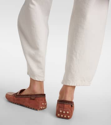 Mocassini Gommino Bubble in suede | Tod's