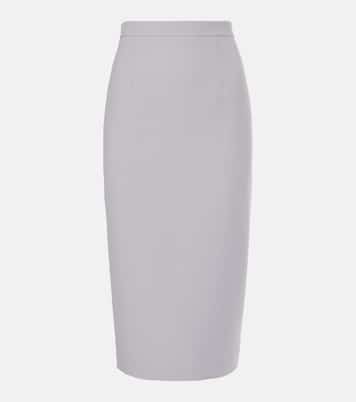 Falda midi de crepé | Roland Mouret
