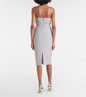 Falda midi de crepé | Roland Mouret