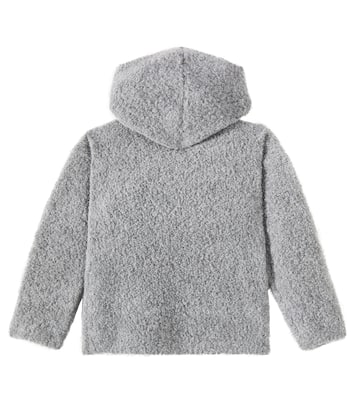 Felpa in misto alpaca con cappuccio | Il Gufo