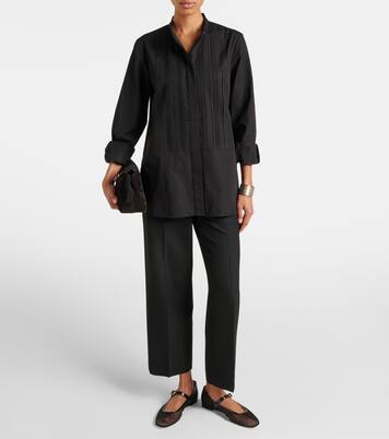 Camisa de esmoquin de algodón | CO