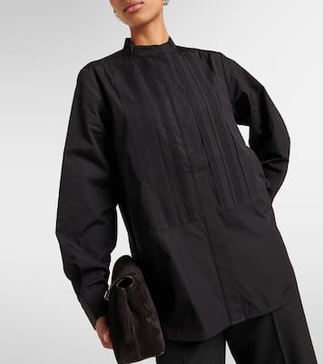 Camisa de esmoquin de algodón | CO