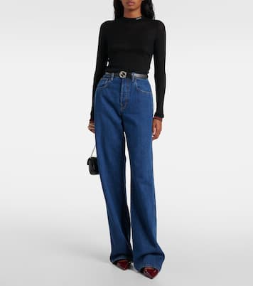 Top en cachemire et soie | Gucci