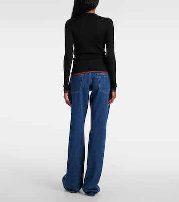 Top en cachemire et soie | Gucci