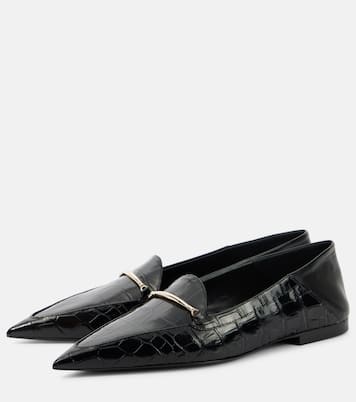 Mocassini Morsetto in pelle stampata | Victoria Beckham