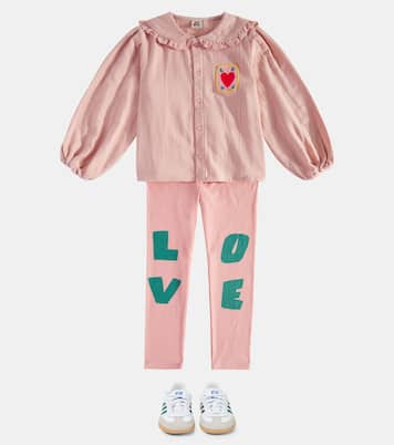 Leggings Love in misto cotone | Jellymallow