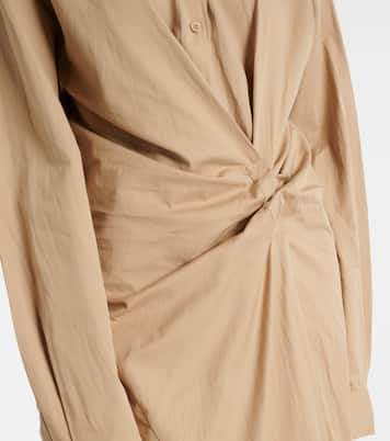 Hemdblusenkleid aus Baumwolle | Dries Van Noten
