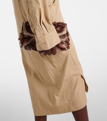 Hemdblusenkleid aus Baumwolle | Dries Van Noten
