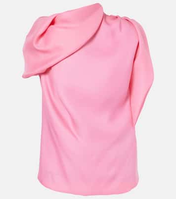 Top in raso di seta | Dries Van Noten
