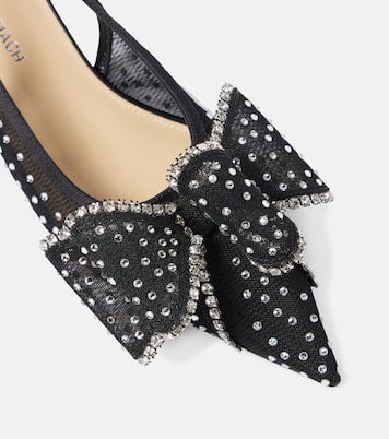 Slingback-Ballerinas Le Cadeau aus Mesh | Mach & Mach