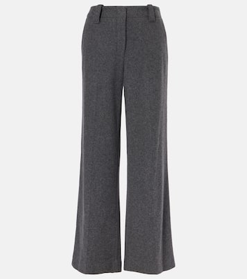 Violet mid-rise wide-leg pants | Proenza Schouler