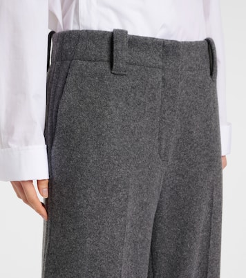 Violet mid-rise wide-leg pants | Proenza Schouler