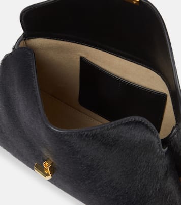Pochette T-Lock Small en cuir façon poulain | Toteme