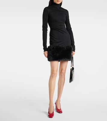 Pumps slingback 85 in vernice | Prada