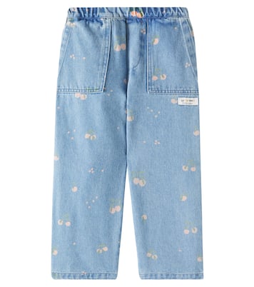 Jeans a gamba larga Cesar con stampa | Liewood