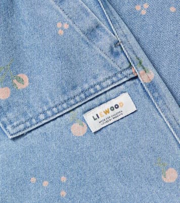 Jeans a gamba larga Cesar con stampa | Liewood