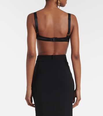 Top in raso di misto seta | Dolce&Gabbana