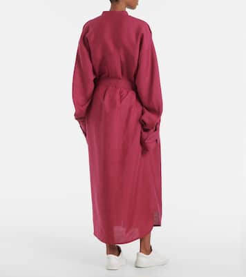 Tilda belted linen tunic | Gabriela Hearst
