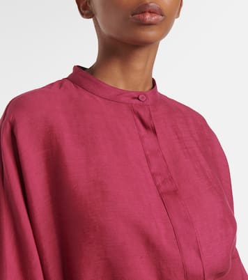 Tilda belted linen tunic | Gabriela Hearst