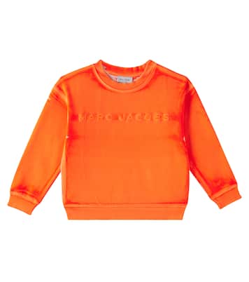 Felpa in jersey di cotone con logo | Marc Jacobs Kids
