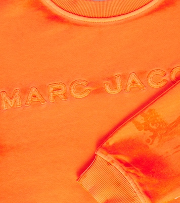 Felpa in jersey di cotone con logo | Marc Jacobs Kids