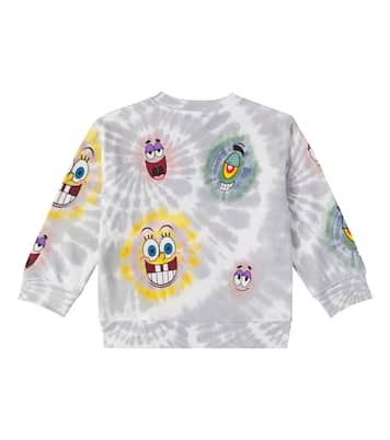 X SpongeBob SquarePants Sweatshirt aus Baumwoll-Jersey | Stella McCartney Kids