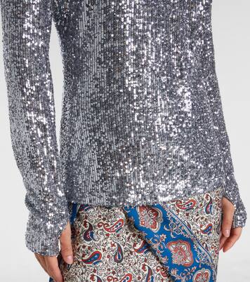 Sequined top  | Rabanne