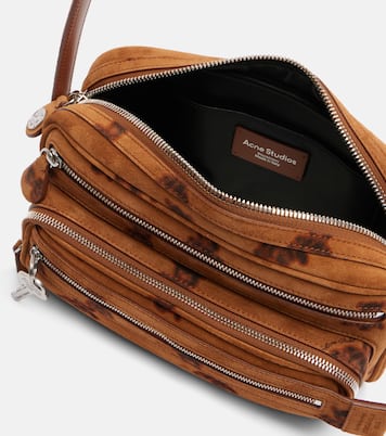 Camero Small suede shoulder bag | Acne Studios