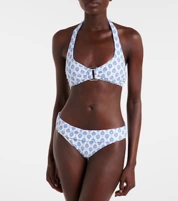 Culotte de bikini La Croissette imprimée | Heidi Klein