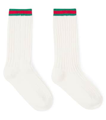 Socken Web Stripe aus einem Baumwollgemisch | Gucci Kids