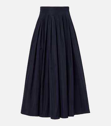 Jokey pleated taffeta midi skirt | 'S Max Mara