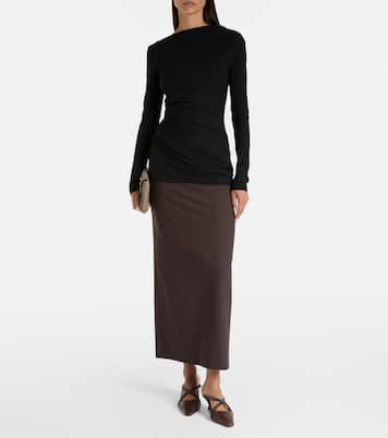 Monili gathered top | Brunello Cucinelli