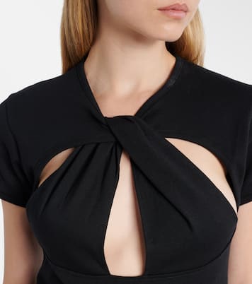 Cutout cotton T-shirt | Coperni