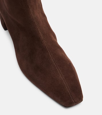 Saint Honore 35 suede knee-high boots | Aquazzura